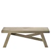 Silvanus Wooden Bench by Archer Humphryes Architects