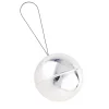 Silver Circus Christmas Ball Ornament - Set of 2