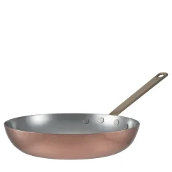 Silver Lined Bulging Copper Pan