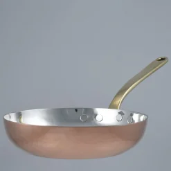 Silver Lined Bulging Copper Pan