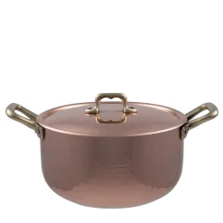Silver lined 2-Handle Saucepan with Lid
