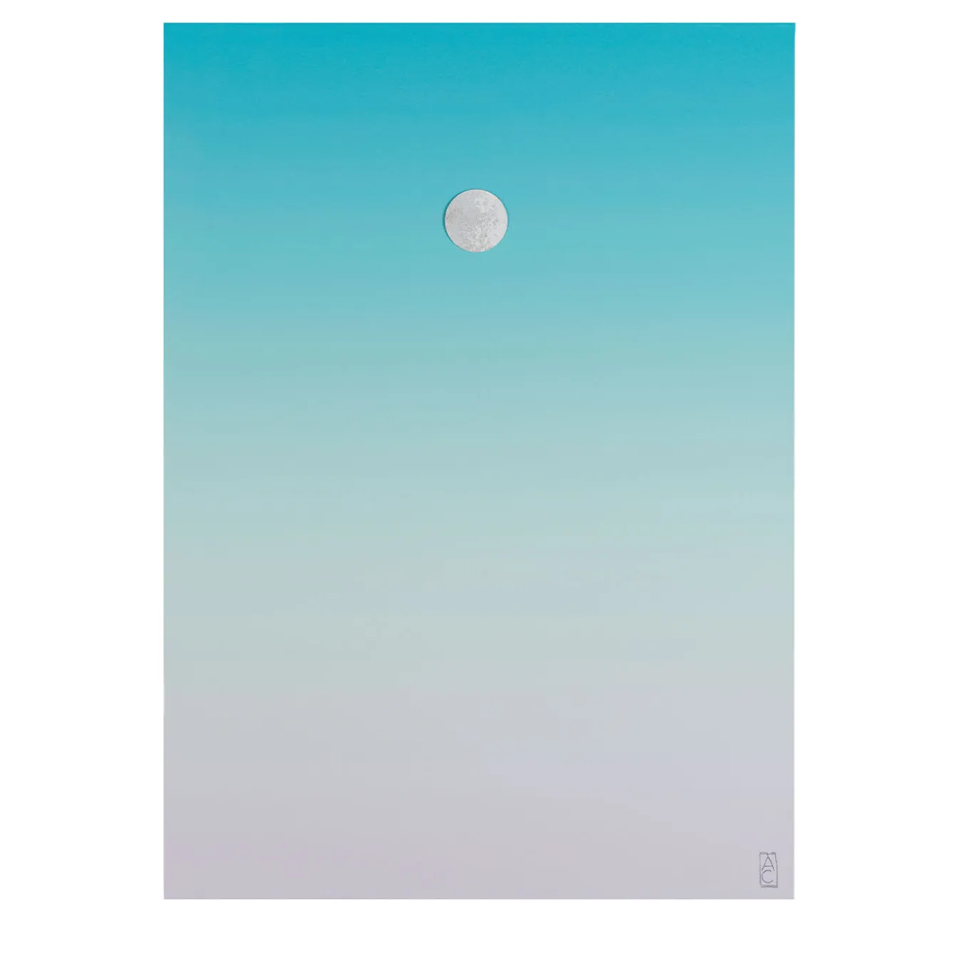 Silver Moon 02 Print