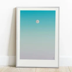 Silver Moon 02 Print
