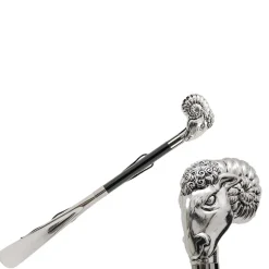Silver Ram Shoehorn