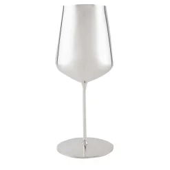 Silver Wine Glass