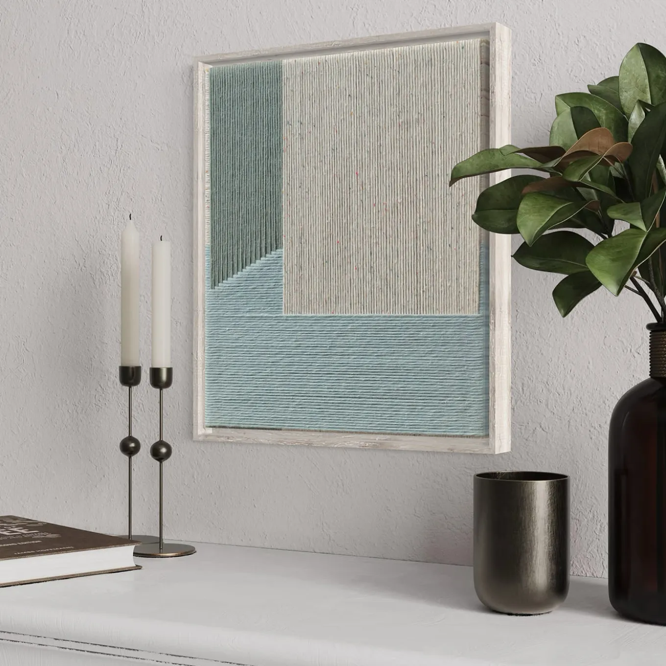 Simple Forms Multicolor Tapestry, #2