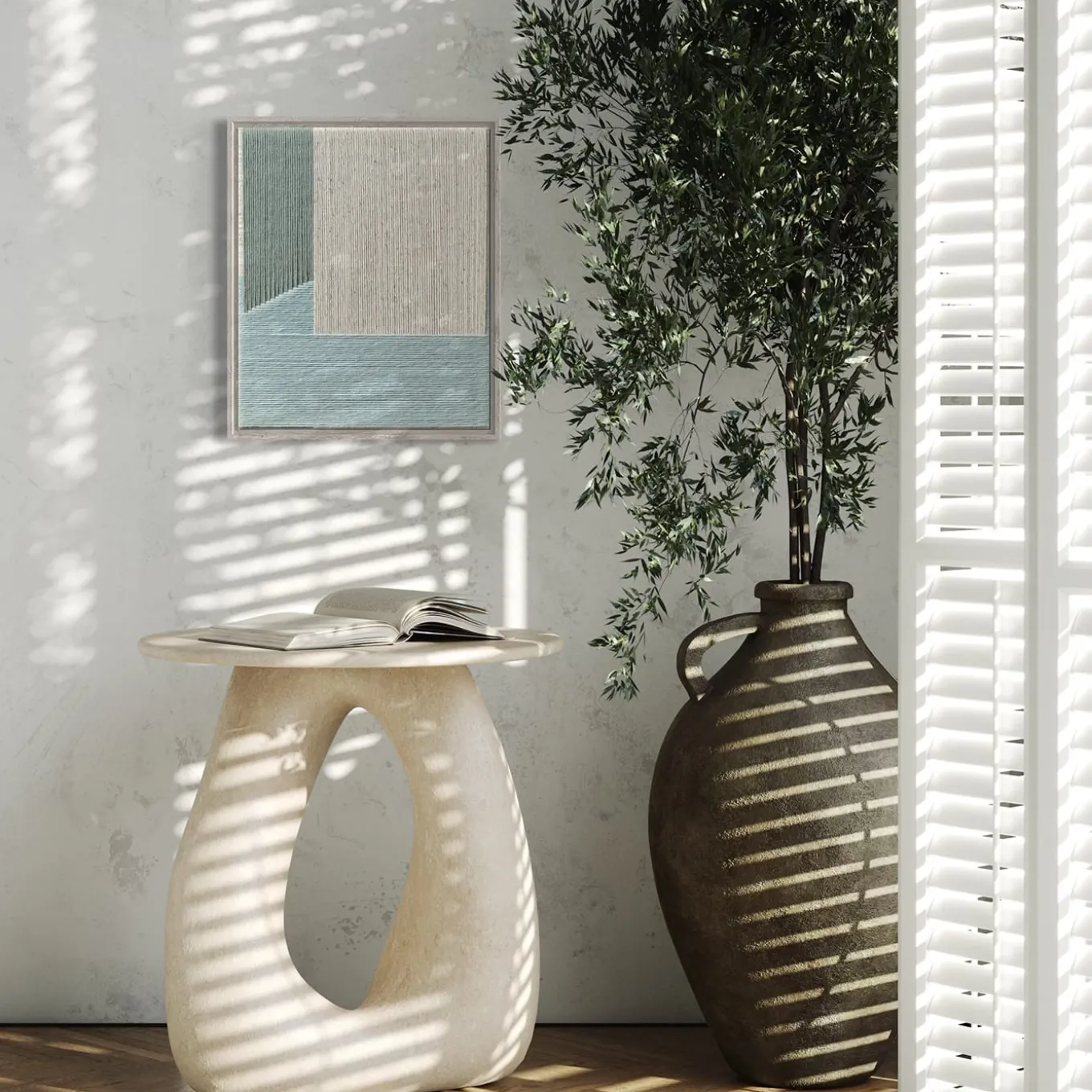 Simple Forms Multicolor Tapestry, #2