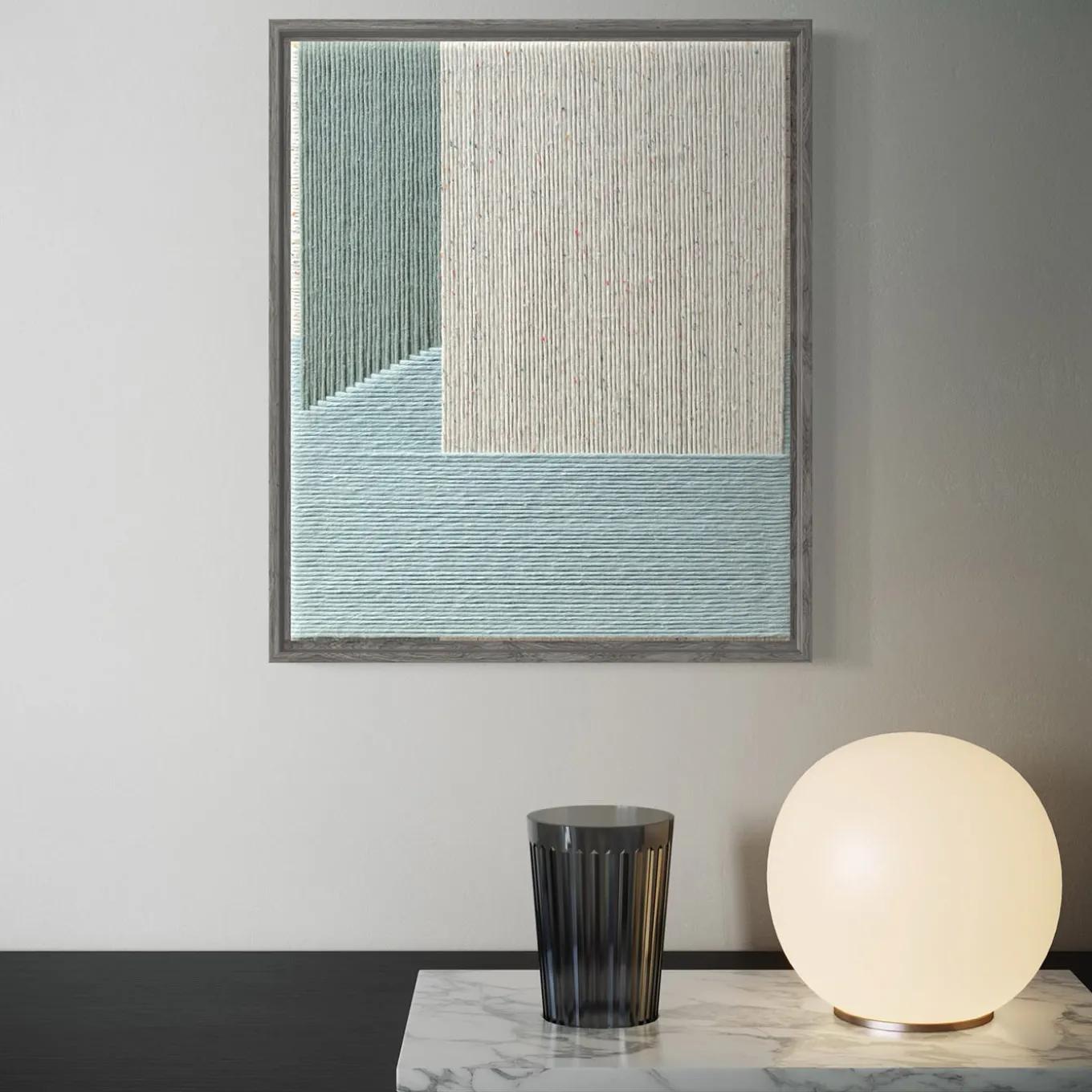 Simple Forms Multicolor Tapestry, #2