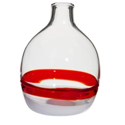 Singleflower Red Line Vase