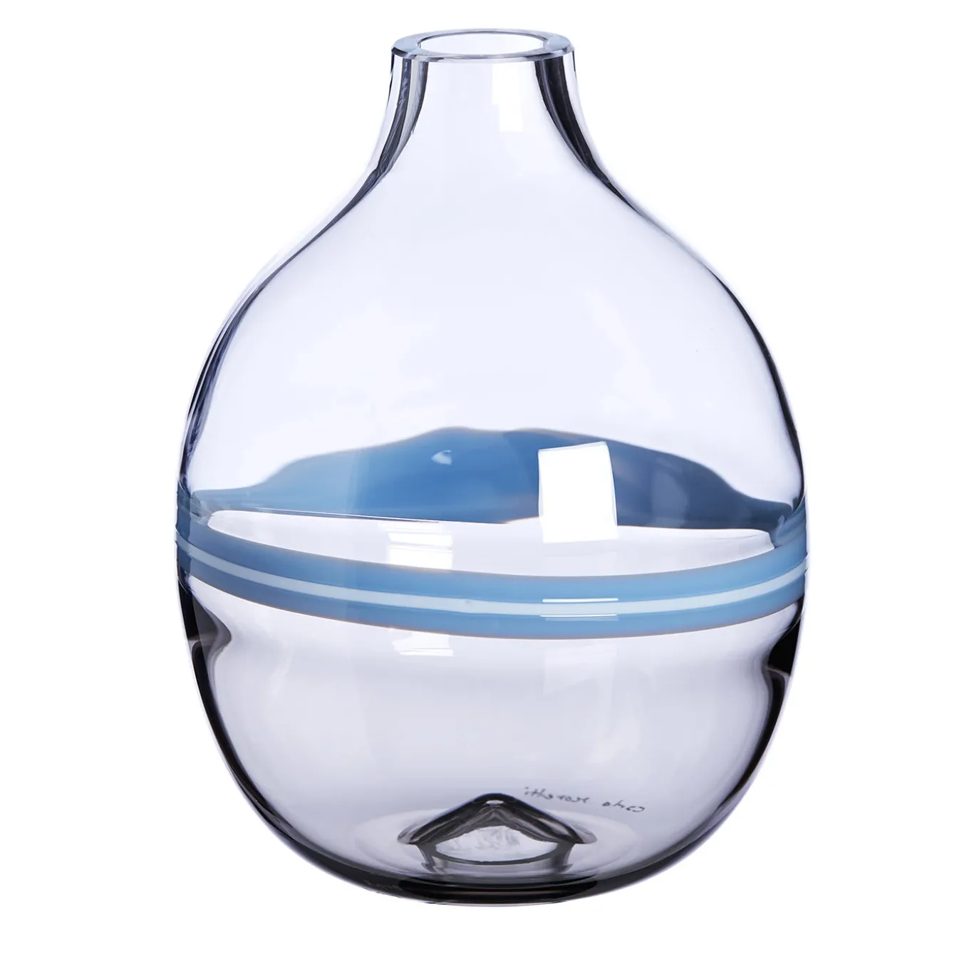 Singleflower Turquoise Line Vase