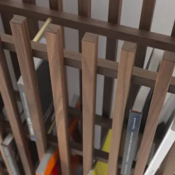Singolo Walnut Bookshelf
