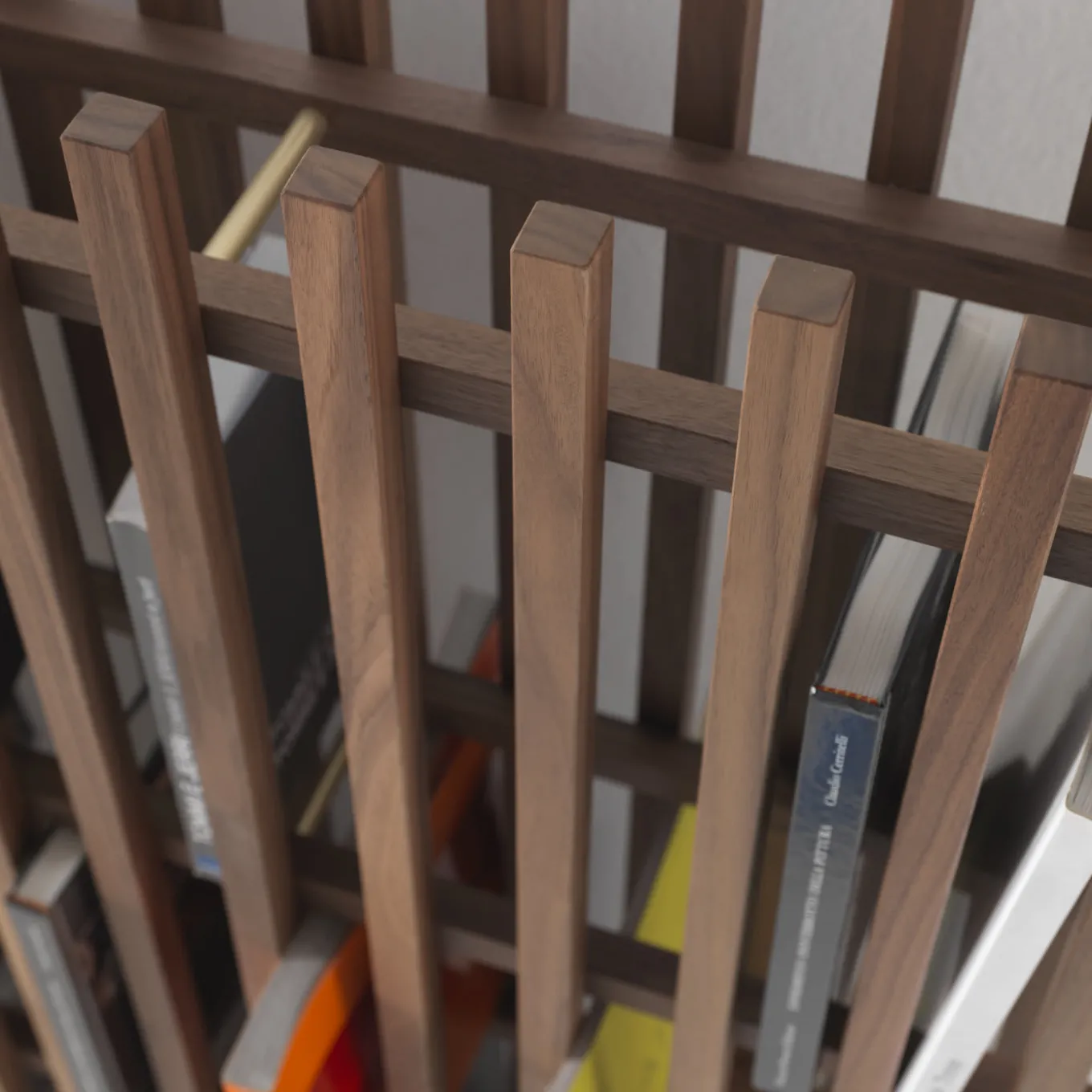 Singolo Walnut Bookshelf