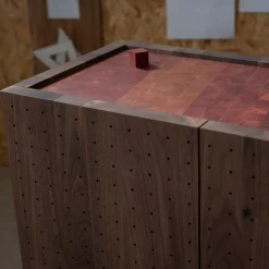 Sinolo Canaletto Walnut Wood Cabinet