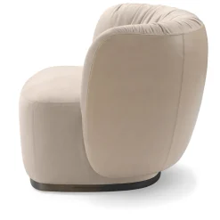 Sipario Beige Armchair by Lorenza Bozzoli