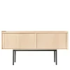 Sipario 2-Doors High Natural Ash Sideboard