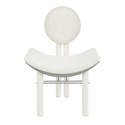 Sister Moon White Dining Chair
