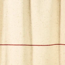 Size Fringed Beige Blanket