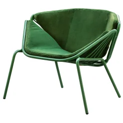 Skin Lounge Green Chair By Giacomo Cattani