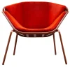 Skin Lounge Red Outdoor Chair By Giacomo Cattani