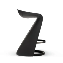 Skirt Black Bar Stool