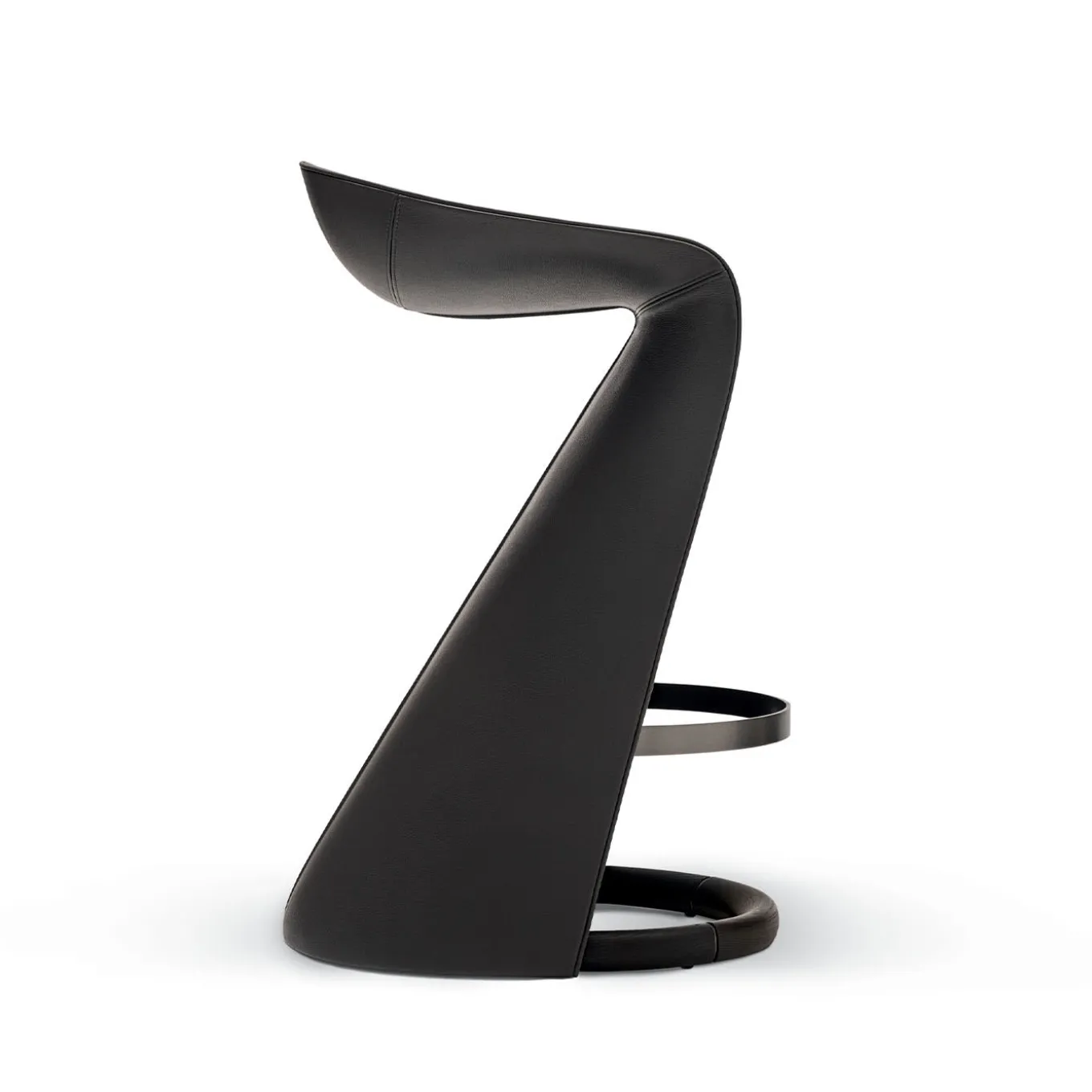 Skirt Black Bar Stool