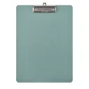 Sky blue leather clipboard