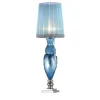 Sky Blue Mirror Table Lamp