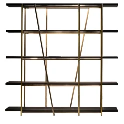 Slash Black Bookcase