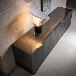 Slash Dark Brown Sideboard