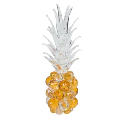 Small Amber Crystal Pineapple