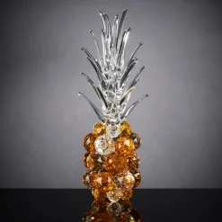 Small Amber Crystal Pineapple