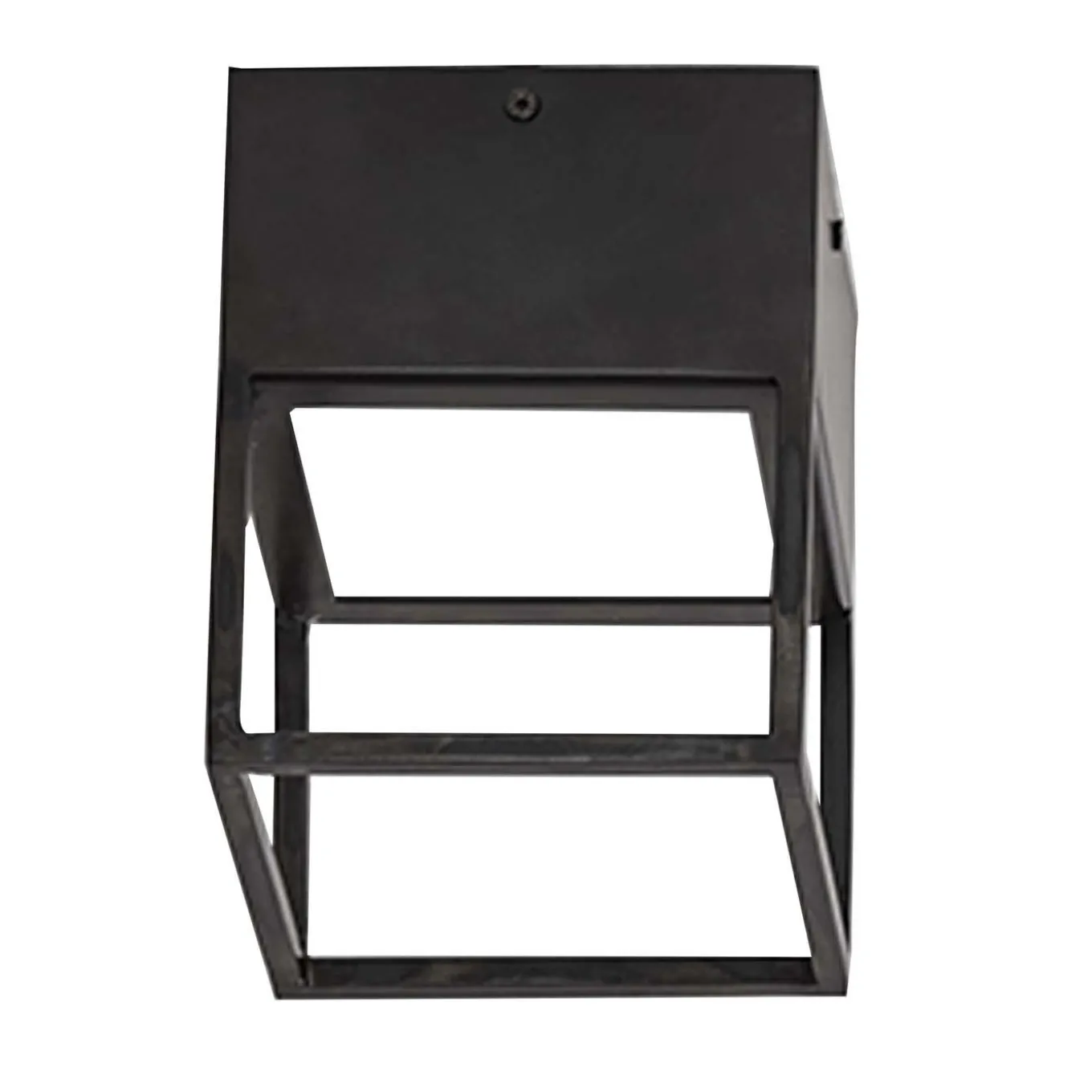 Small Aria Ceiling Lamp 7375 Matt Black by Roberto Favaretto