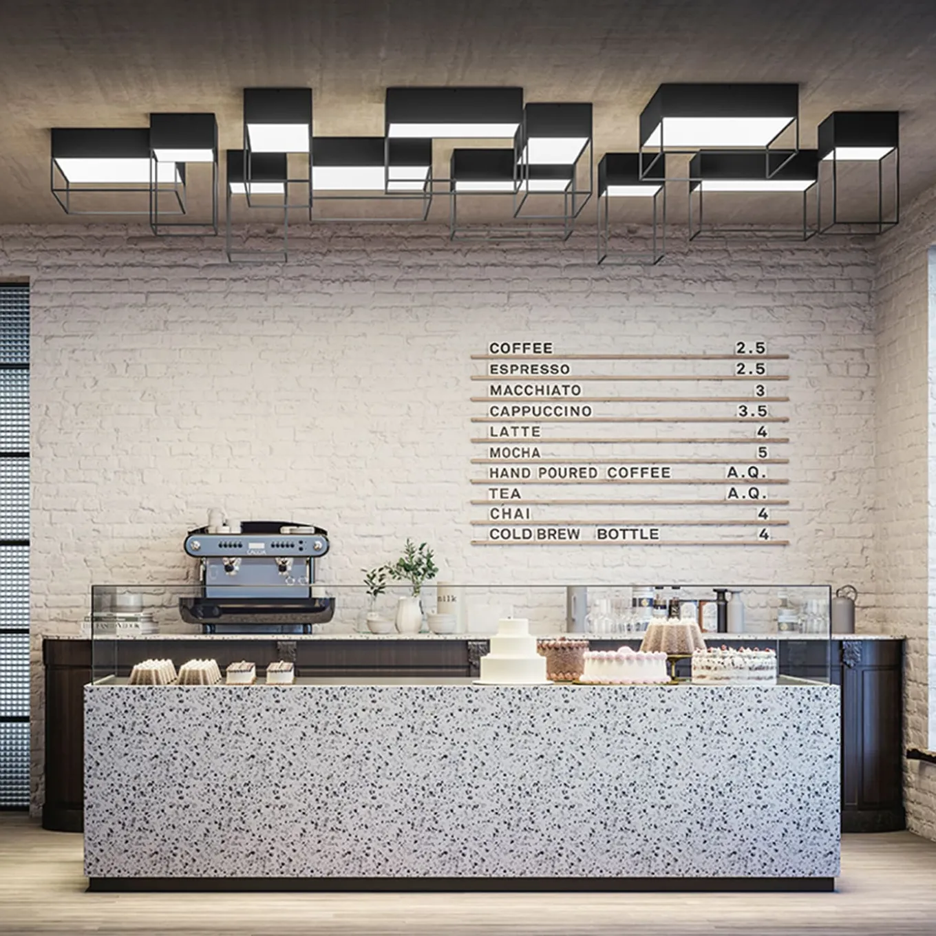 Small Aria Ceiling Lamp 7375 Matt Black by Roberto Favaretto