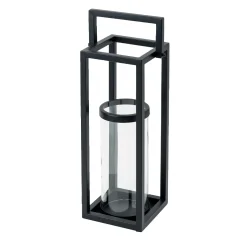 Small Black Floor Lantern