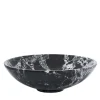 Small Black Marble Fruit Bowl