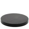 Small Black Wenge Wood Base Wireless Charger