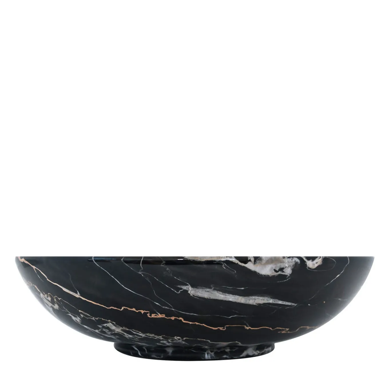 Small Fruit Bowl in Portoro Marble