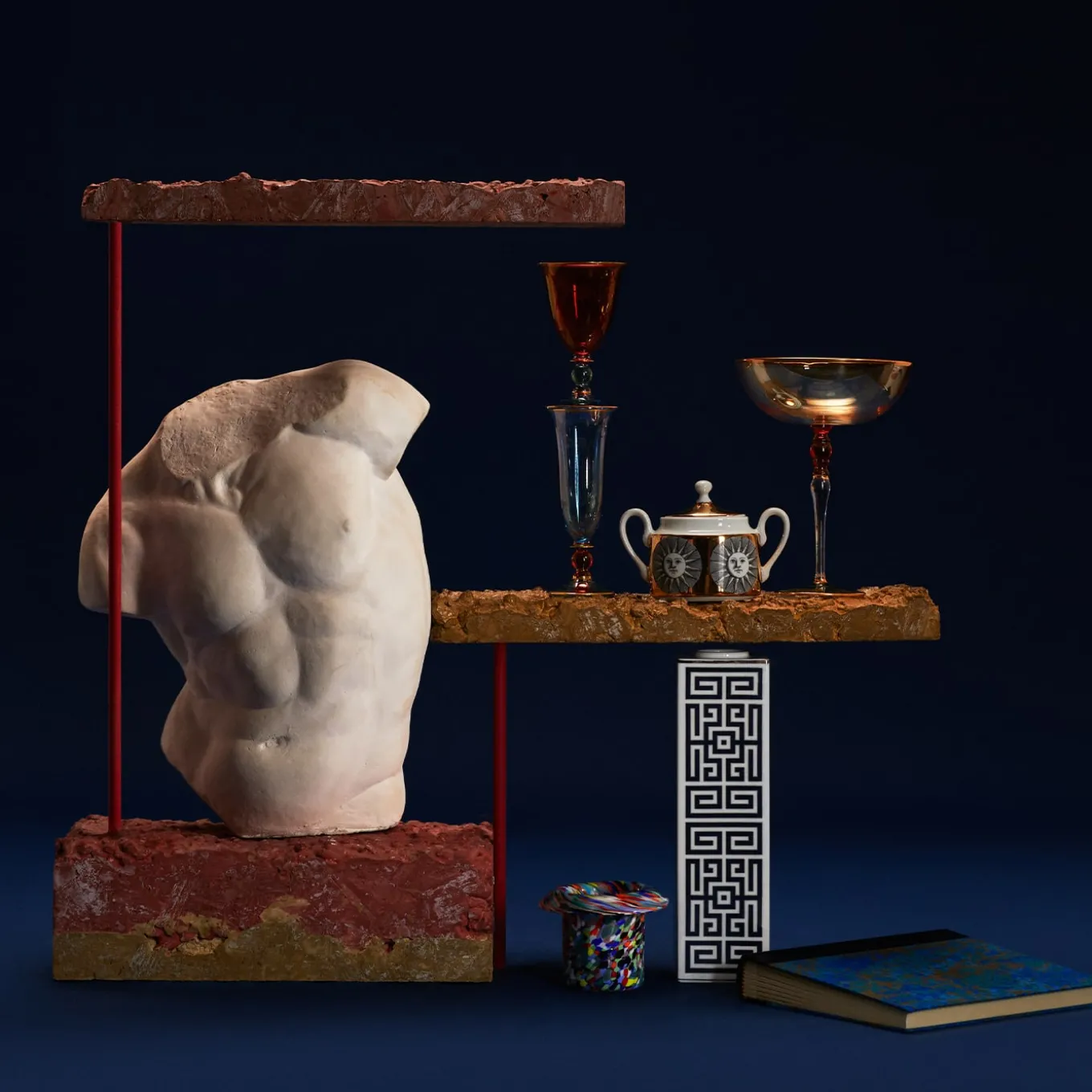 Small Gaddi Torso Sculpture