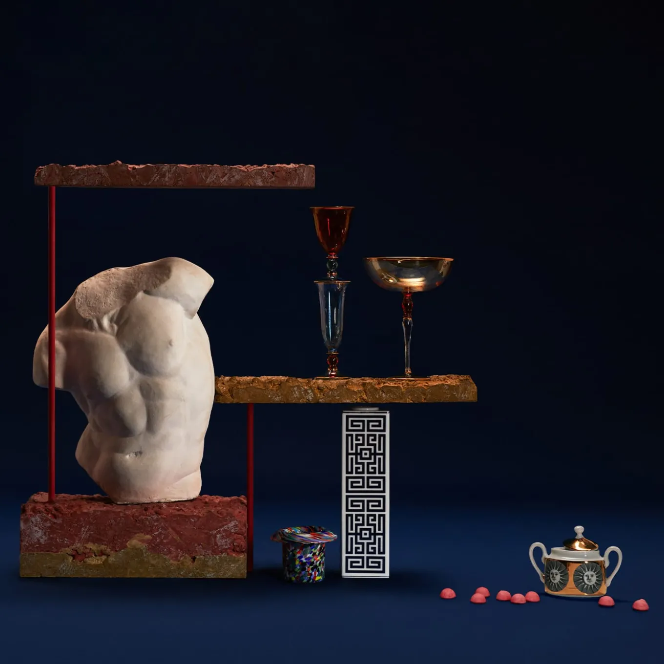 Small Gaddi Torso Sculpture