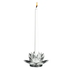 Small Lotus Crystal Candle Holder