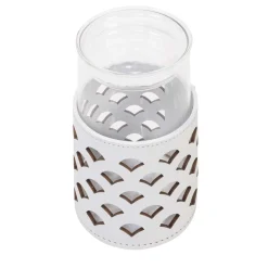 Small Malva Glass Jar with Lid