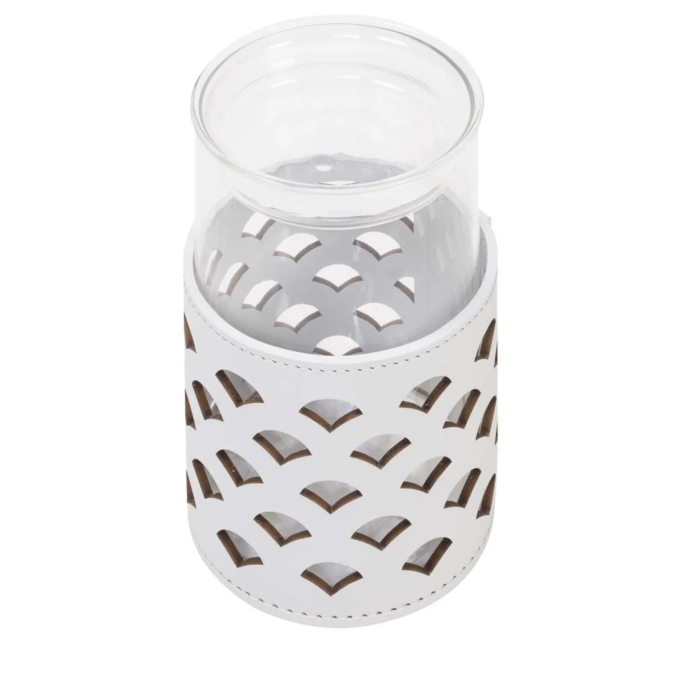 Small Malva Glass Jar with Lid