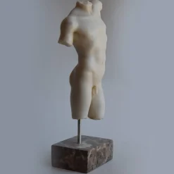 Small Marble Male Torso Sculpture