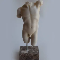 Small Marble Male Torso Sculpture