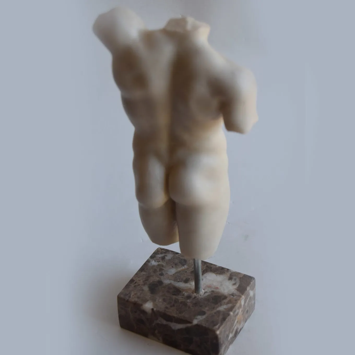 Small Marble Male Torso Sculpture