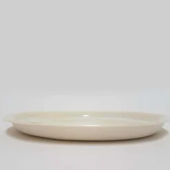 Small Mediterranea Golden Sand Porcelain Plate