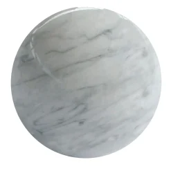 Small paperweight sphere in grey Bardiglio marble
