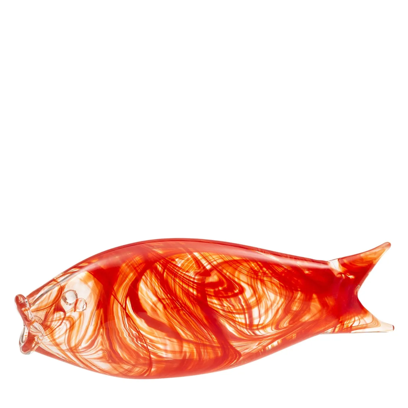 Small Red Murano Glass Fish