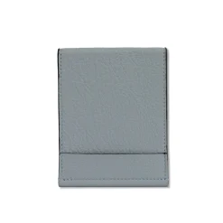 Small Stintino Light Blue Leather Table Number Holder