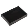 Small Valet Tray in Black Leather